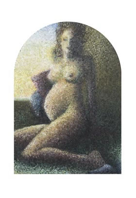Gordon Aitcheson giclee print: La Serenissima chalk pastel original