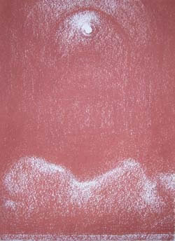 Gordon Aitcheson drawing/painting: Sanctuary chalk pastel
