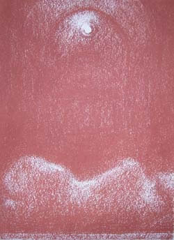 Gordon Aitcheson drawing/painting: Sanctuary chalk pastel