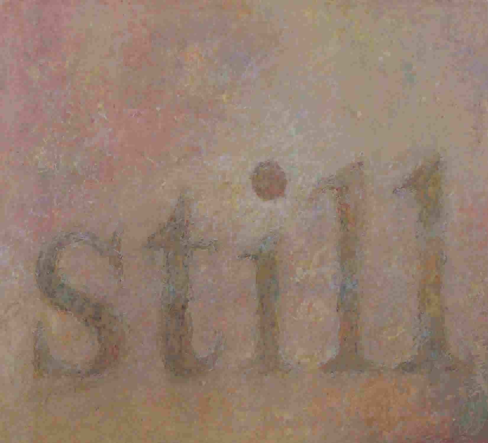 Gordon Aitcheson giclee print: Still V oil pastel on board orignal